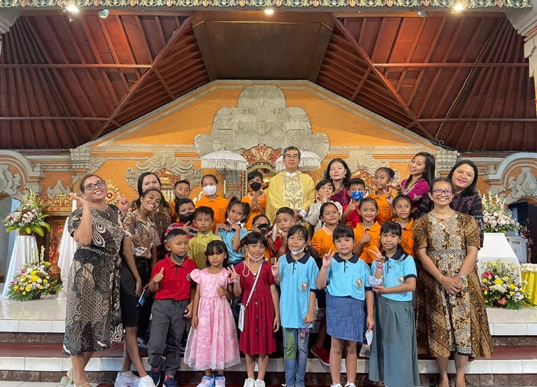 Sekami cilik Paroki Tuka 2023