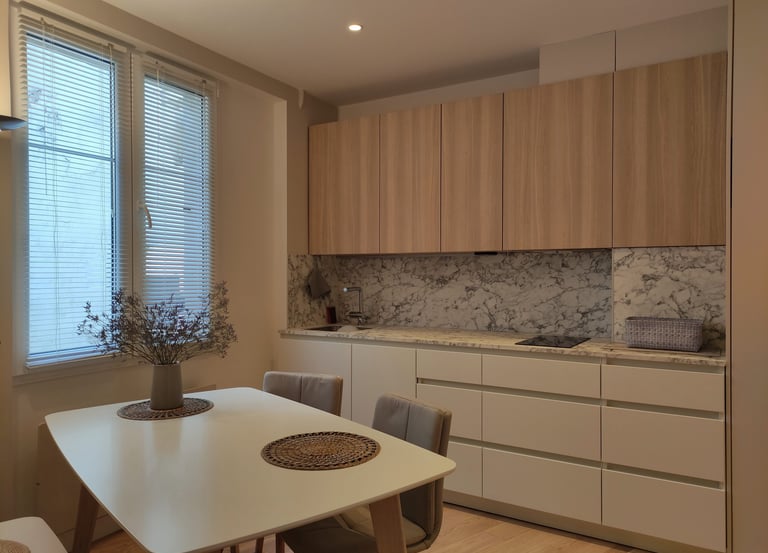 projet bouloi de carmela iannibelli architecte, cuisine