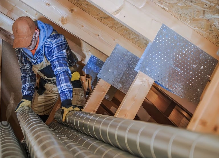 Ventilationsmontör för FTX-system