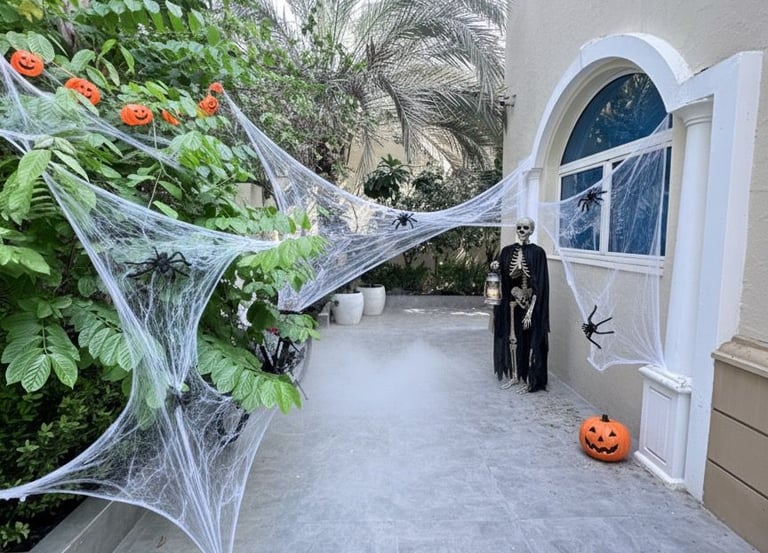 halloween skeletons in dubai, halloween decoration suplies dubai