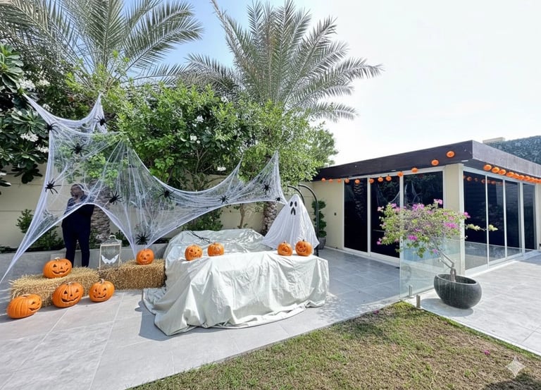 Halloween decorations in dubai, Halloween party dubai