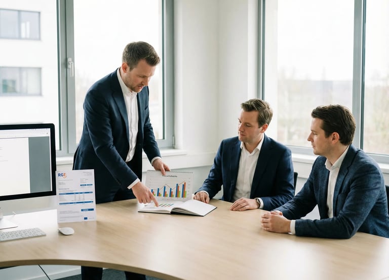 Apresentação de resultados previstos