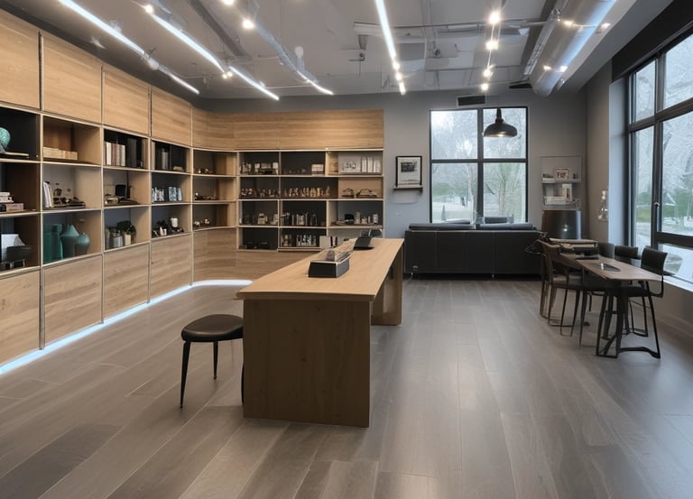 a room with a lot of wood paneling and a lot of wood paneling