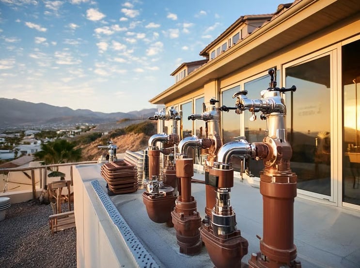 alt="Plumbing Business Located in a Desirable Area Custom High-End Homes."