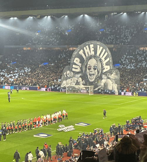 A fans view from the Trinity Road Stand