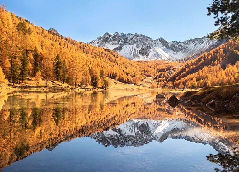 Plus beau lac des Hautes Alpes à Briançon