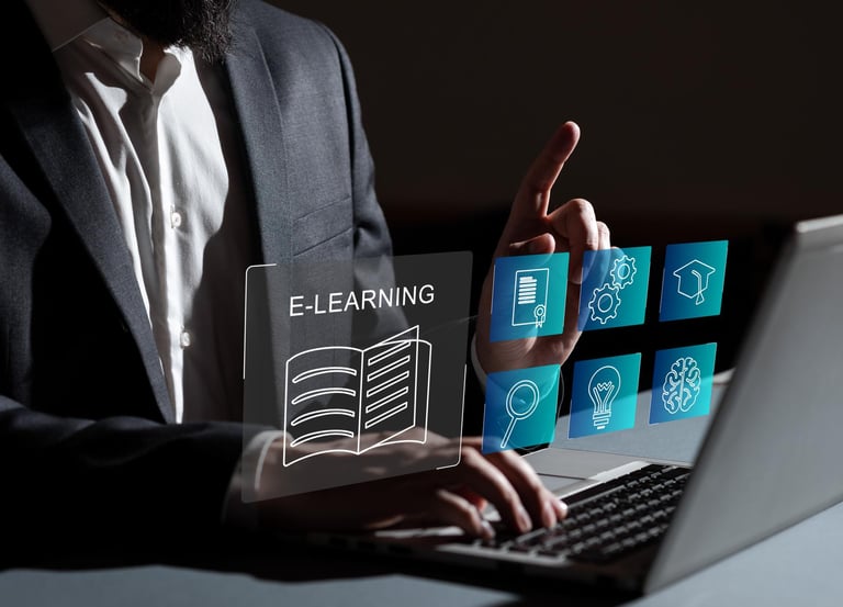 quick modifications to ready to use e-learning content