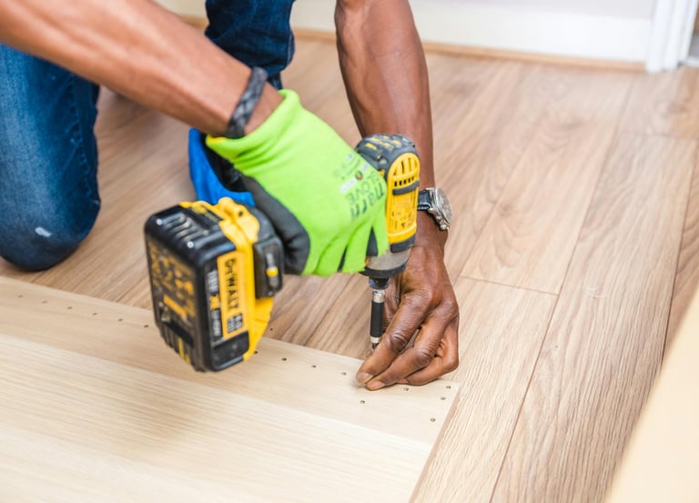 Par-One Construction Floor Installation