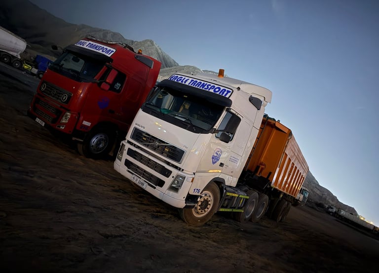 construction material transportation services