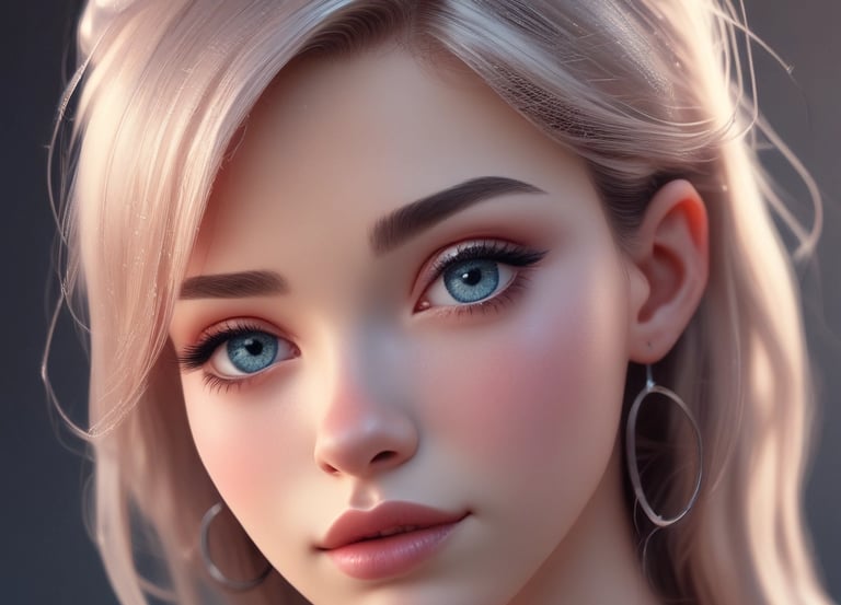 Close-up of a smiling woman with glowing skin holding a bar of Leventa face brightening soap.