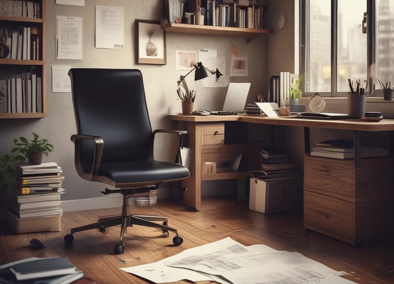 A friendly customer service representative assisting a small business owner with loan options on a laptop.