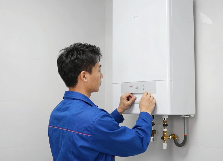 A welcoming workspace with tools and materials representing diverse services.