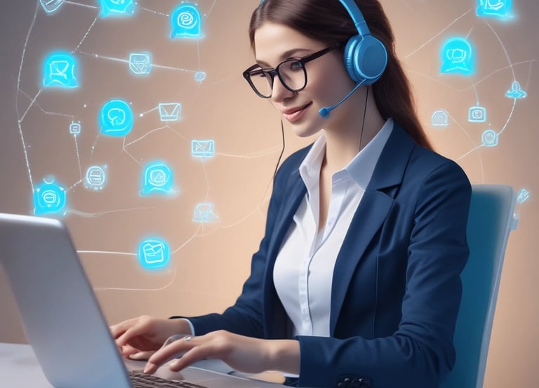 A sleek laptop screen displaying a clean, optimized system dashboard with graphs and progress bars.