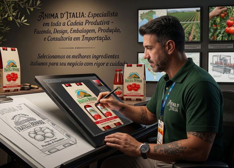 criamos a sua marca propria direto da italia