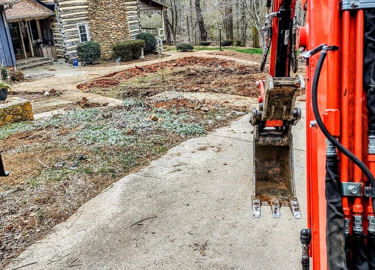 shrub removal