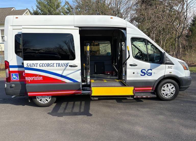 Saint George Trans wheelchair accessible vehicle NJ