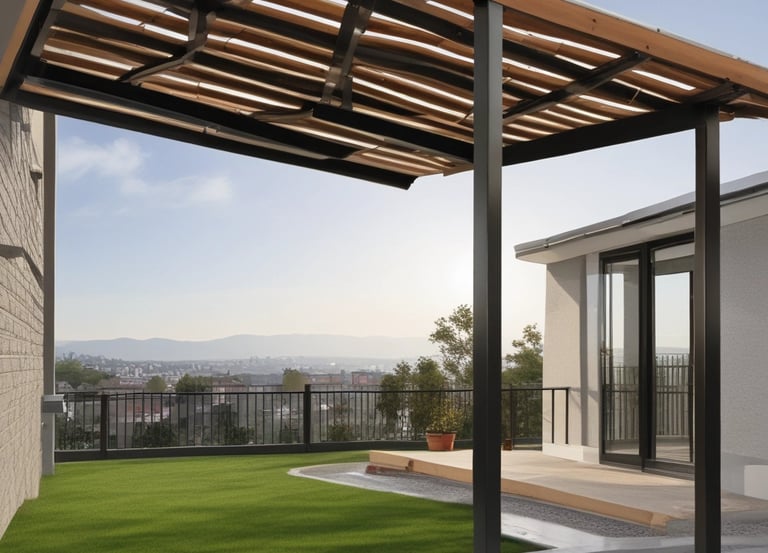 A beautiful terrace showcasing premium construction quality.