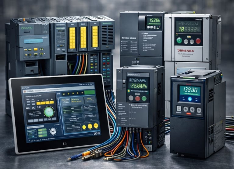 Automatisation industrielle Algérie | Automates PLC Algérie, HMI et Variateurs industriels