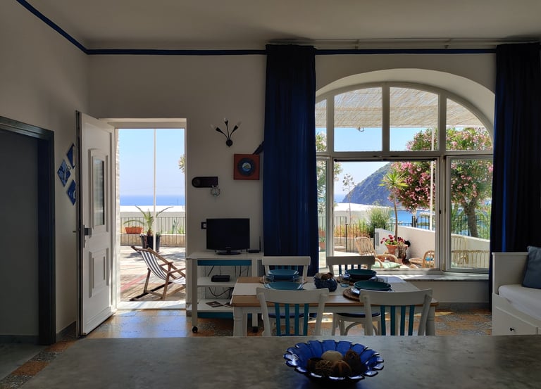 sala da pranzo villa incanto