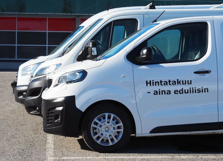 Pakettiautot - Oulun edullisin hintatakuulla
