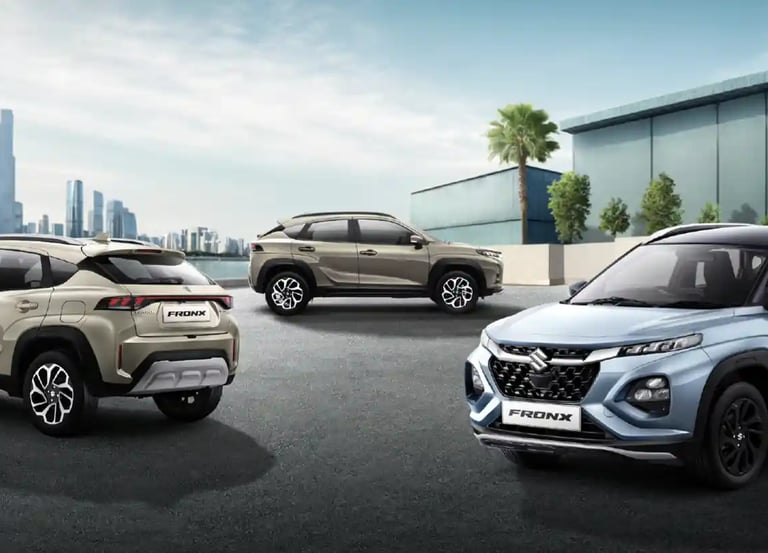 suzuki fronx all variant