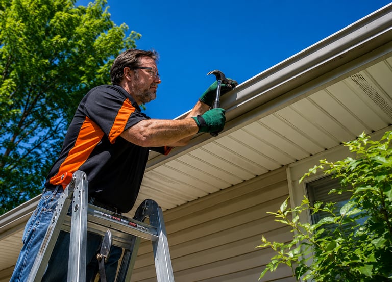 reparation de gouttieres par professionel rive-nord