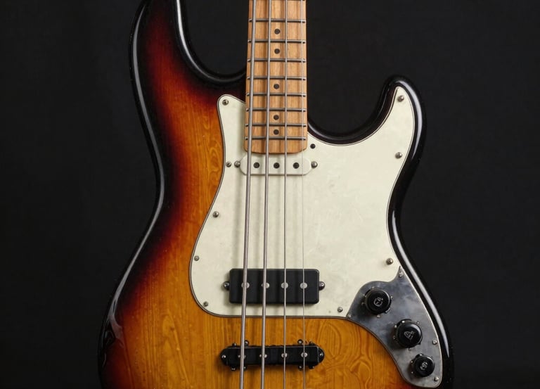 A vibrant collage showing instruments and mood boards representing indie, funk, and urban fusion music styles.