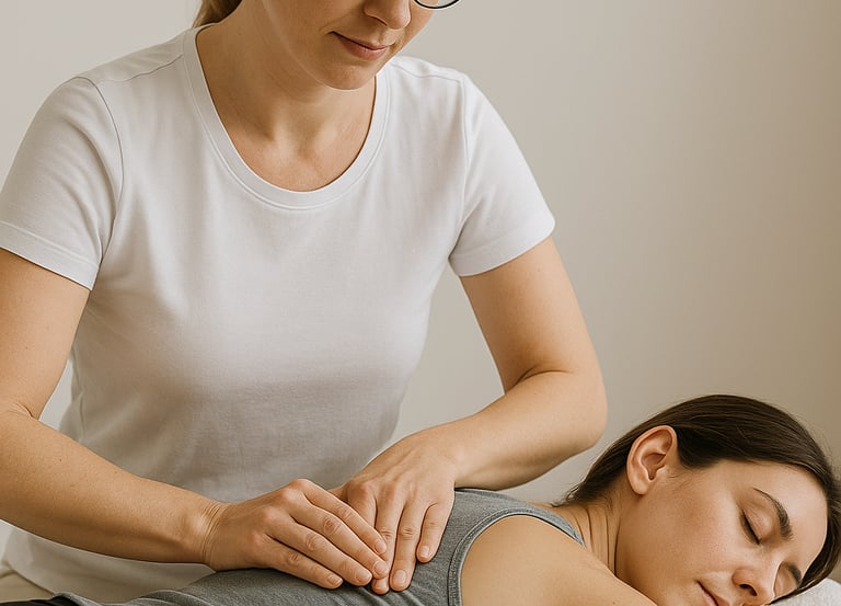 Physiotherapeutische Behandlung mit manueller Therapie in Karlsruhe