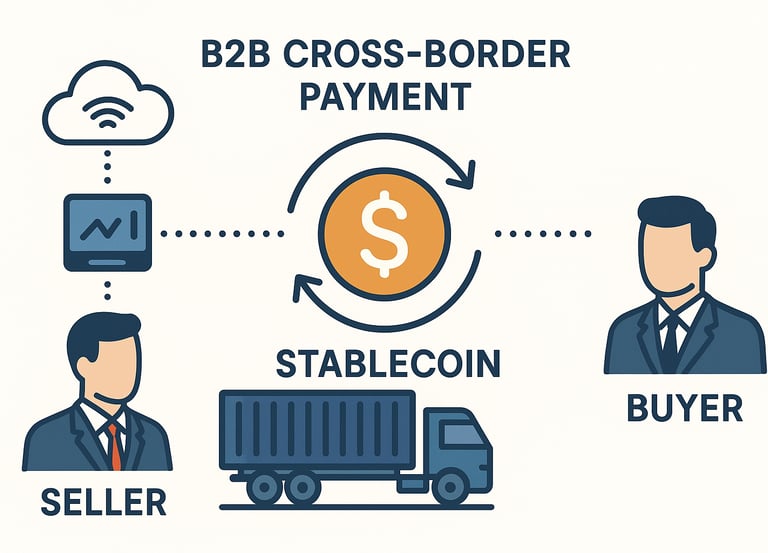 B2B cross-border payment multicurrency stablecoin