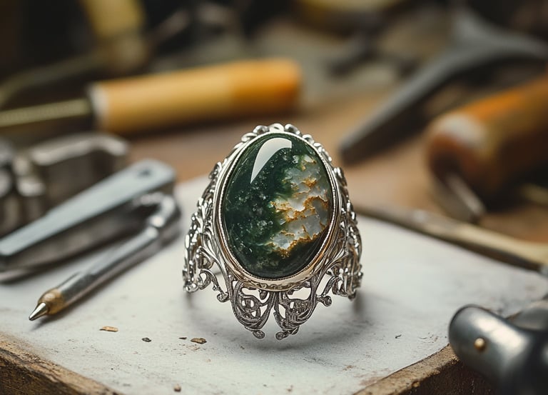 Eau de gemme à l'agate mousse