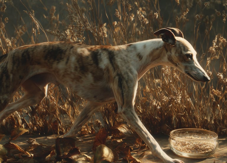 Whippet et gomme xanthane