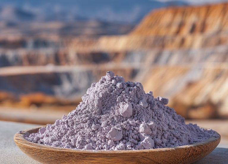 Argile lilas pour chiens