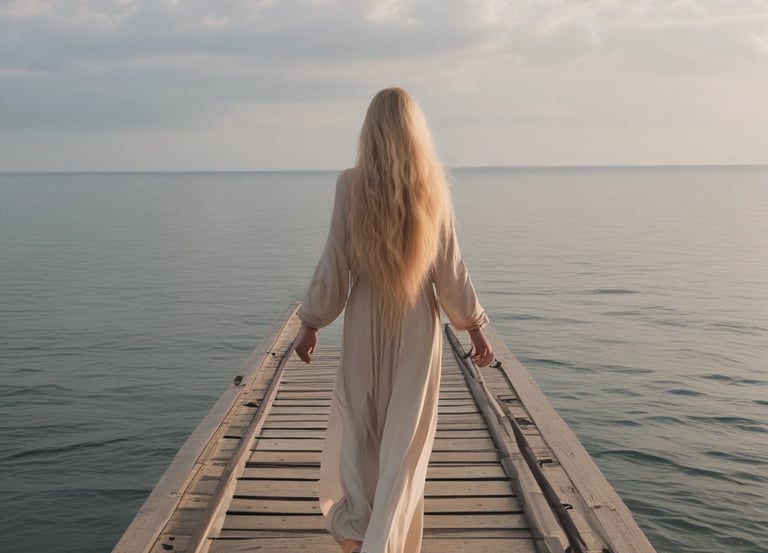 A group of people engaged in a spiritual or meditative practice, sitting in a row with hands raised in prayer or meditation gestures. The setting appears to be outdoors with a natural backdrop and metal fencing. The atmosphere is serene and focused.