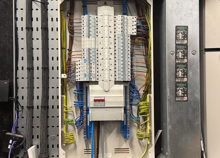 Commercial Fuse board, Industrial electrics