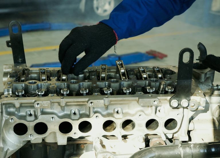 perbaikan mesin diesel yang kami lakukan perbaikan
