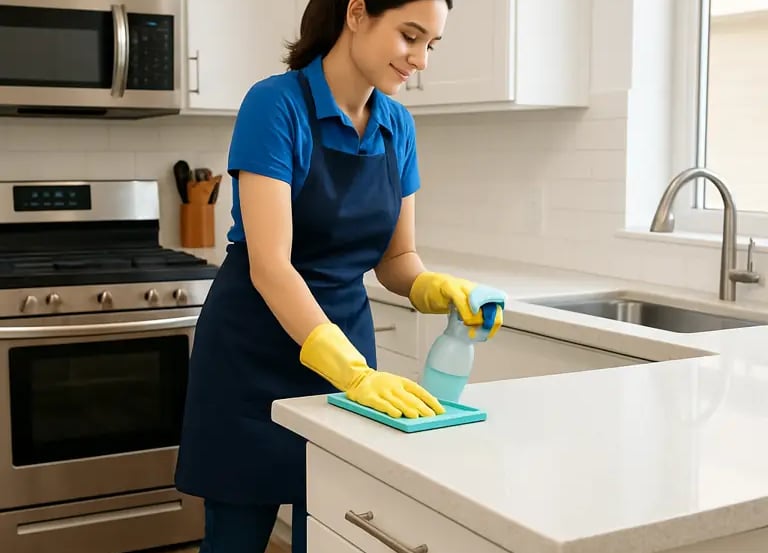 house cleaning Milwaukee kitchen deep clean
