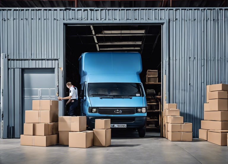 white and orange cargo ship with metal lifting equipment