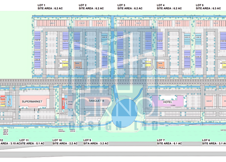 Mater planning on 16 Ave NE, Calgary designed by Cirno Design