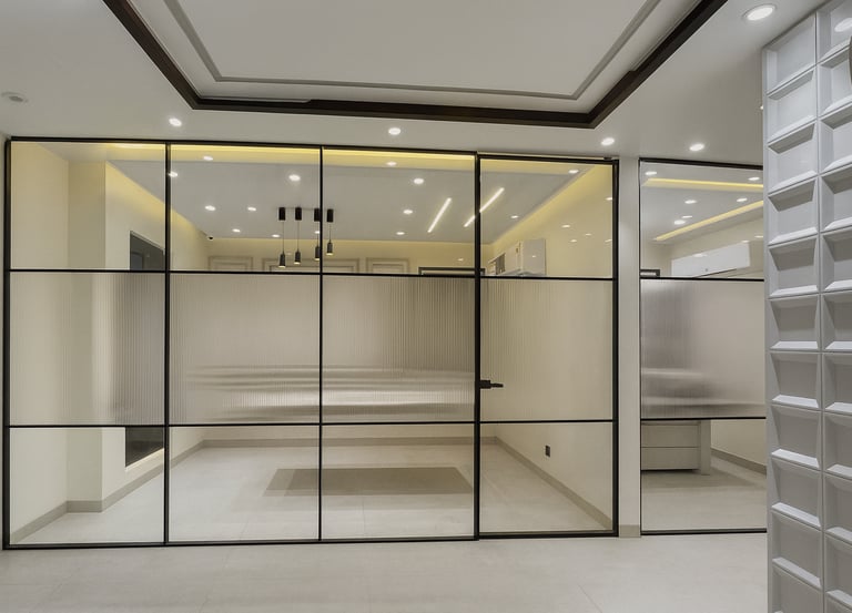 Office partitions