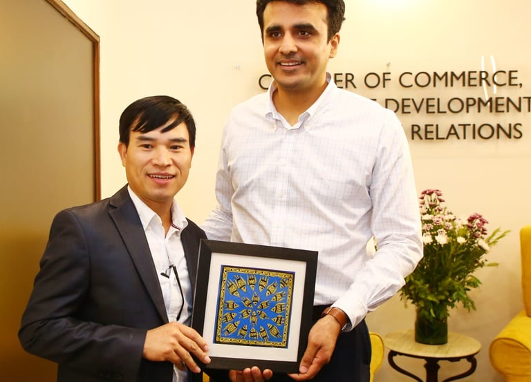 Mr. Bui Trung Thong from the Embassy of Vietnam at Chamber India