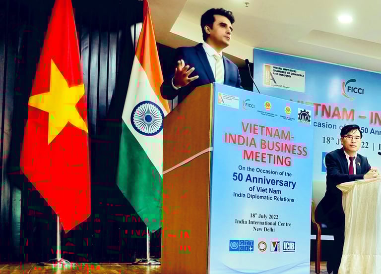 Vietnam-India Business Meeting co-organized by Chamber India