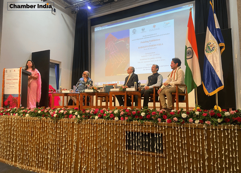 Chamber India celebrating diplomatic relations with El Salvador