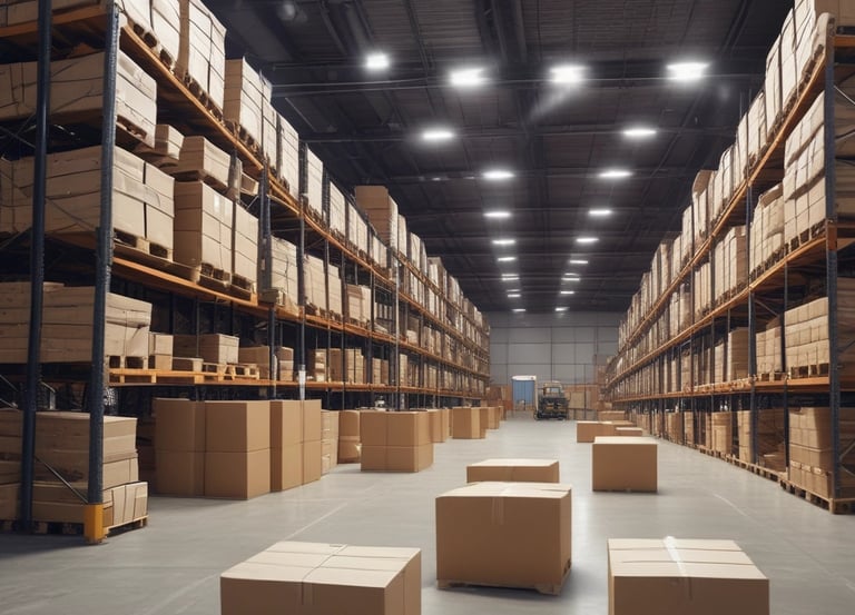 An aerial view of an industrial rooftop filled with various machinery and ductwork. The image features complex networks of pipes, large vents, and possibly HVAC units. The surfaces show signs of rust and wear, indicating age or exposure to the elements.