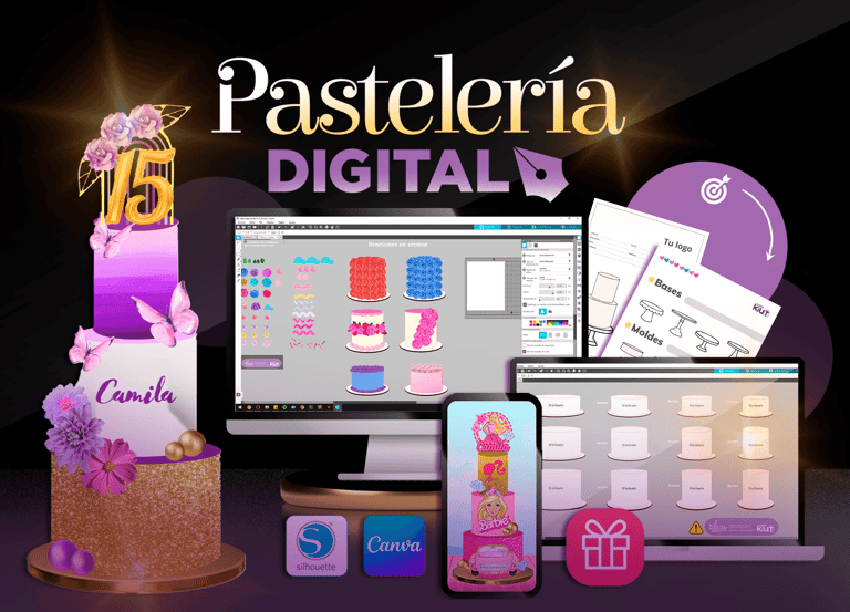 Curso Diseño de Pastelería Creativa Digital