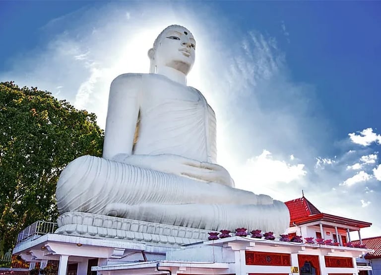 bahirawakanda vihara buddha statue