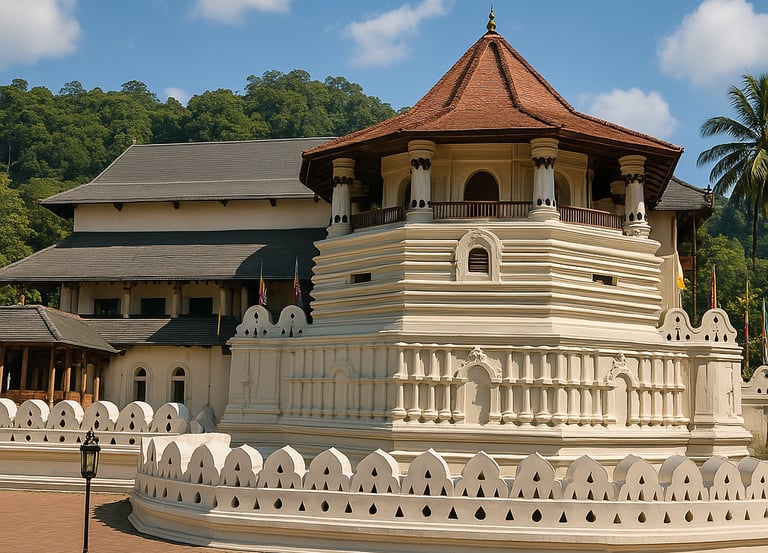 Kandy temple of Sri Lanka