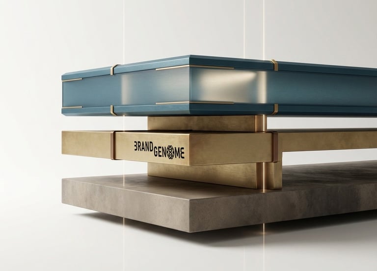 Architectural image of a separated and stacked structure.