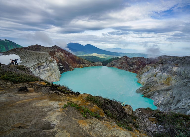 Acidic Lake Mt. Ijen Banyuwangi East Java