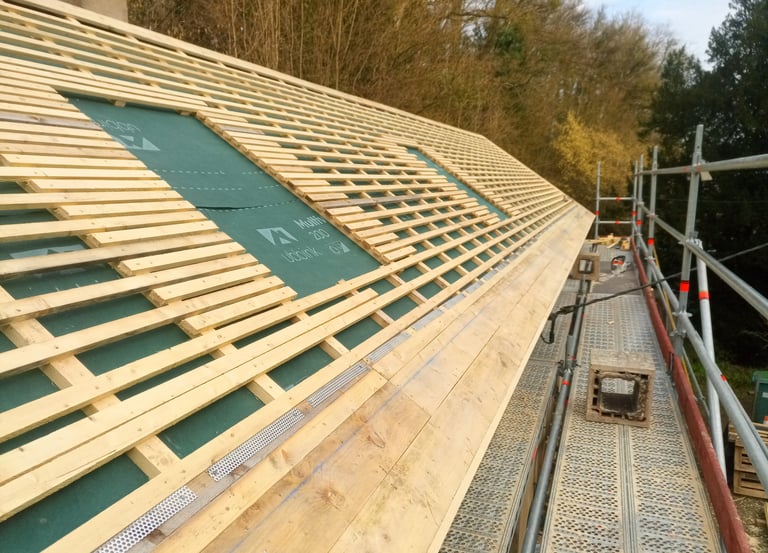 Remise à neuf d'un toit