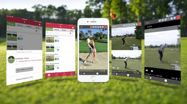 NLProGolf utilise V1Golf pour ses coachings en ligne